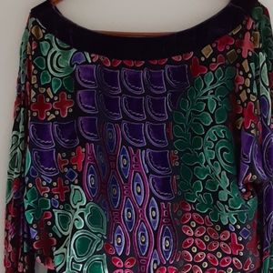 Gorgeous Phoebe Couture Velvet burnout dress!